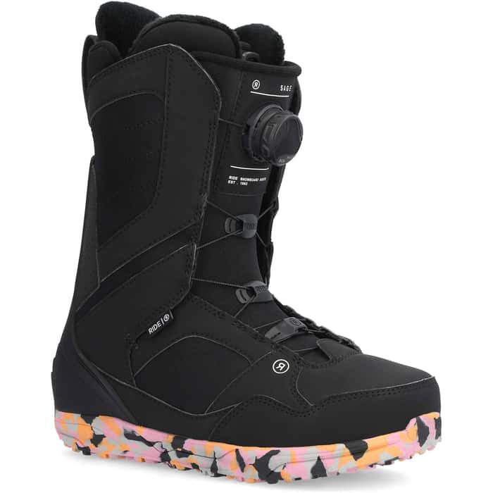 な*ん様 RIDE SAGE BOA COILER スノーボードブーツ 25.5 Ride Women's Sage Snowboard Boots '25 - Sun & Ski Sports