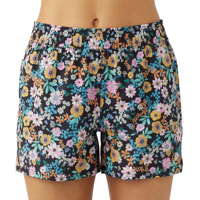 O'Neill Women's Jetties Printed Stretch 4" Boardshorts