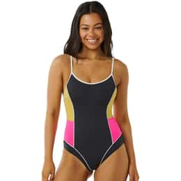 Rip Curl Women's Hibiscus Heat Splice One Piece Swimsuit