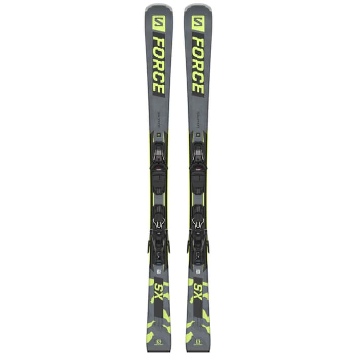 Salomon Mens S/Force SX Skis with M10 GripWalk® Bindings 22 - Sun