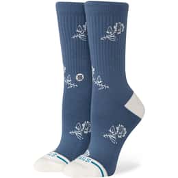 Stance Women's Petite Bloom Crew Socks
