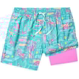 Chubbies Men's S & R Flamingle 5.5 in Lined Swim Trunks