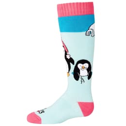 Hot Chillys Kids' Penguins Mid Volume Socks