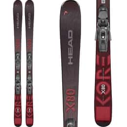 Head Men's Kore X 80 Skis with LYT-PRW 11 GripWalk Bindings '24