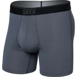 Saxx Men's Quest Quick-Dry Mesh Boxer Briefs
