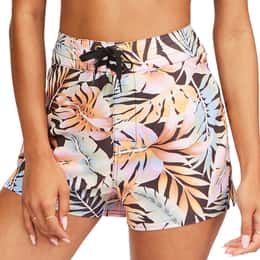 Billabong Women's Postcards From Paradise Lace-Up Boardshorts