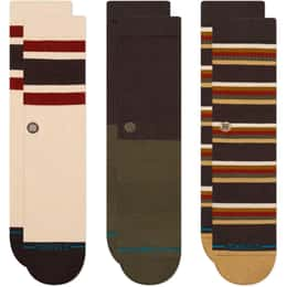 Stance Men's Cotton Crew Socks 3 Pack