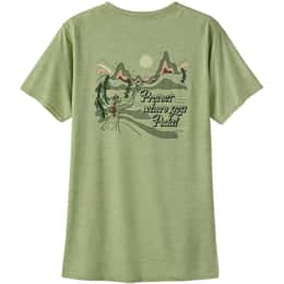 Patagonia Women's Capilene Cool Daily Lands Graphic T Shirt