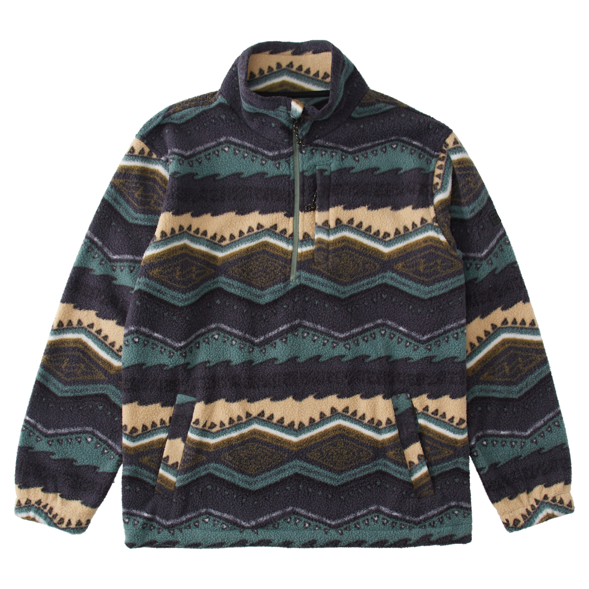 Boundary mock discount neck fleece billabong