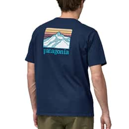 Patagonia Men's Line Logo Ridge Pocket Responsibili-Tee T Shirt