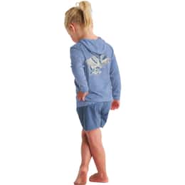 Free Fly Little Kids' Osprey Catch Bamboo Shade Graphic Hoodie