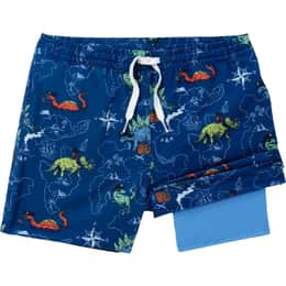 Chubbies Boys' Rex Marks The Spots Lined Swim Trunks