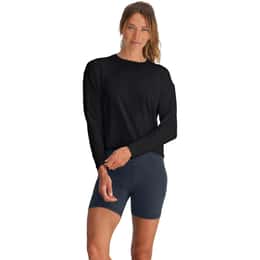Free Fly Women's Bamboo Shade Crossover Long Sleeve Shirt