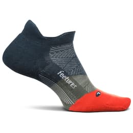 Feetures Men's Elite No Show Tab Max Cushion Socks