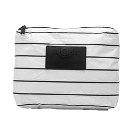 Aloha Collection Women's Small Pinstripe Pouch Bag