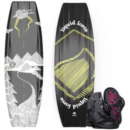 Liquid Force Bullox Wakeboard Package with TAO 6X 8-10 Bindings '24