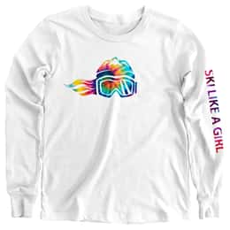 Ski Like a Girl T Shirt