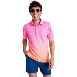 Chubbies Men's Sunset Succulent Performance Polo Shirt