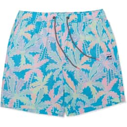 Party Pants Men's Busy Palms Happy Hour Swim Trunks