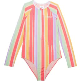 ROXY Girls' Ocean Treasure Onesie Swimsuit