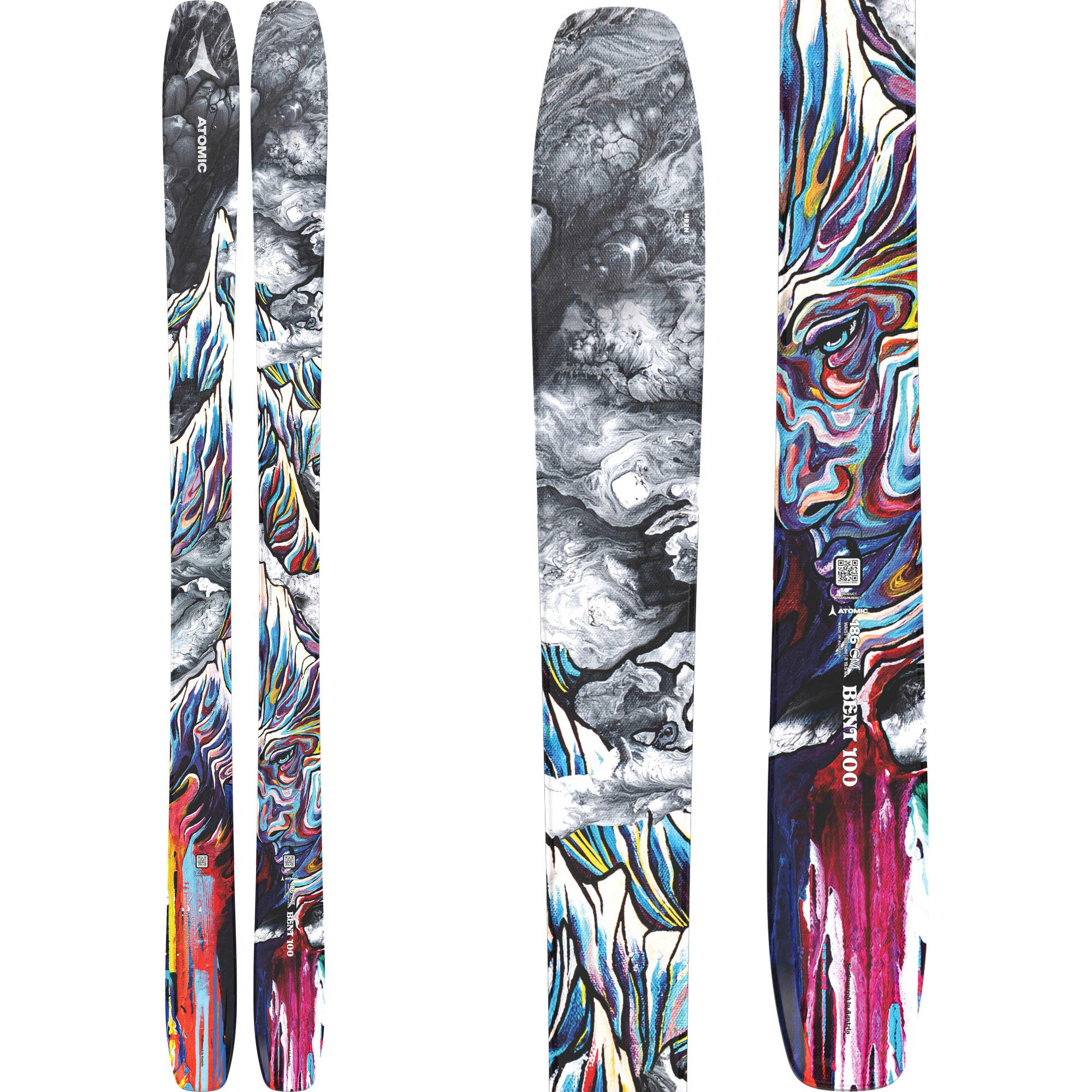 Atomic Men's Bent 100 Skis '25