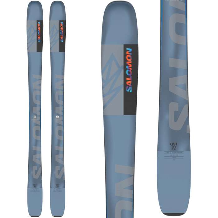 salomon freeride skis S/Max 6 XT Ski + M10 GW Ski Binding float and fun whether charging freeride lines or hunting deep powder stashes Salomon QST 92 Freeride Skis