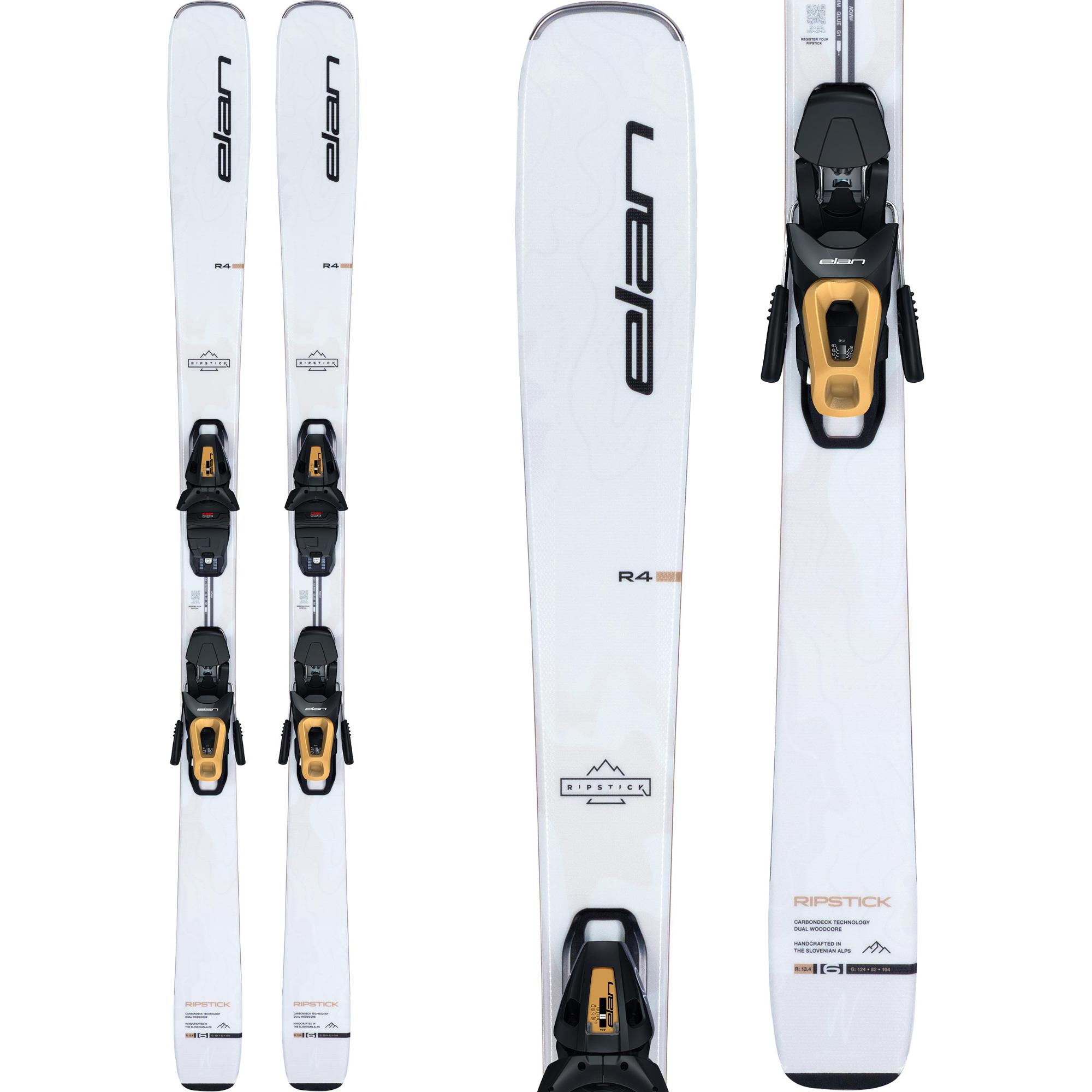Elan Women's Ripstick R4 Shift X Skis w/ EL 10.0 Gripwalk Bindings
