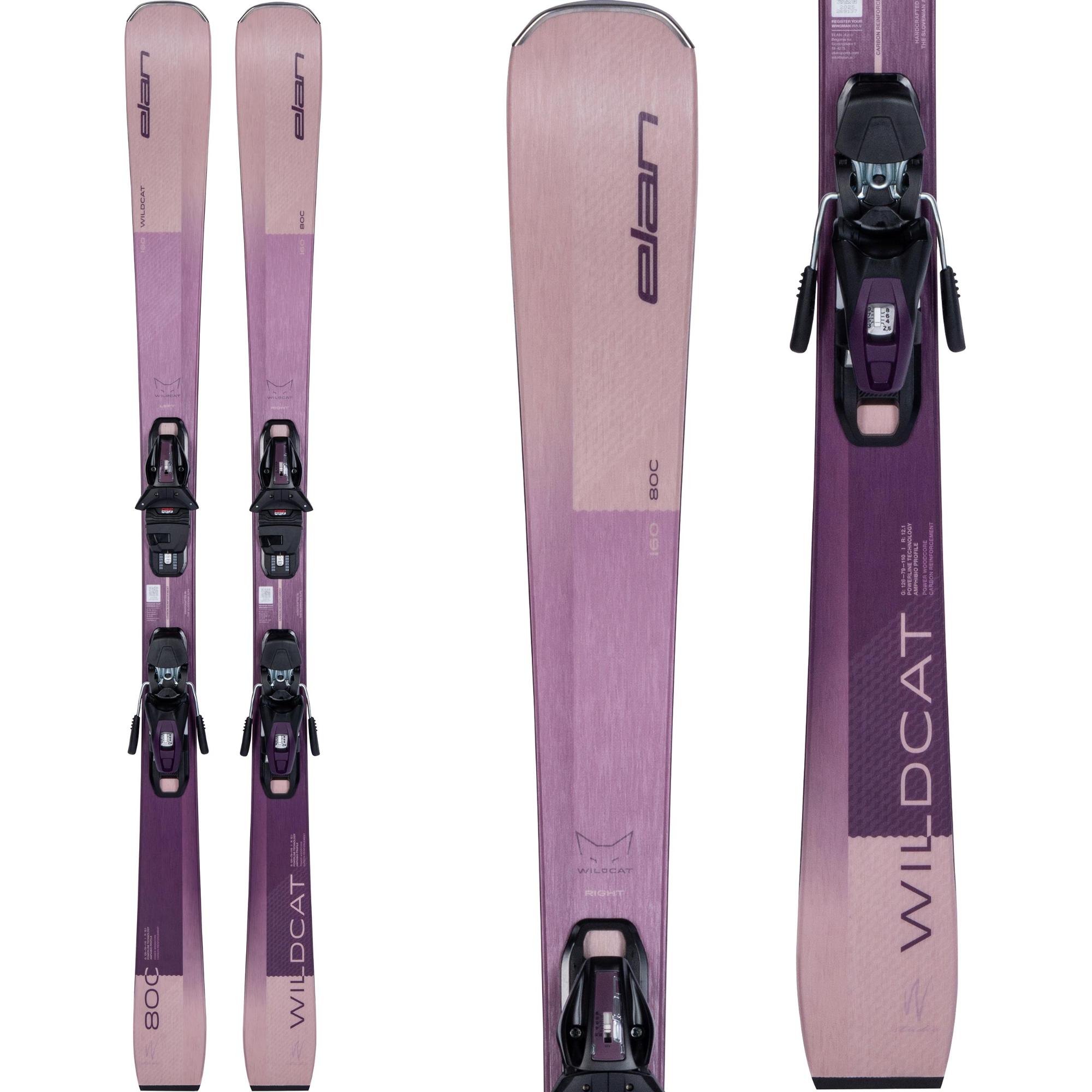 Elan Women's Wildcat 80C Skis w/ EL 9.0 Bindings '27 - Sun & Ski