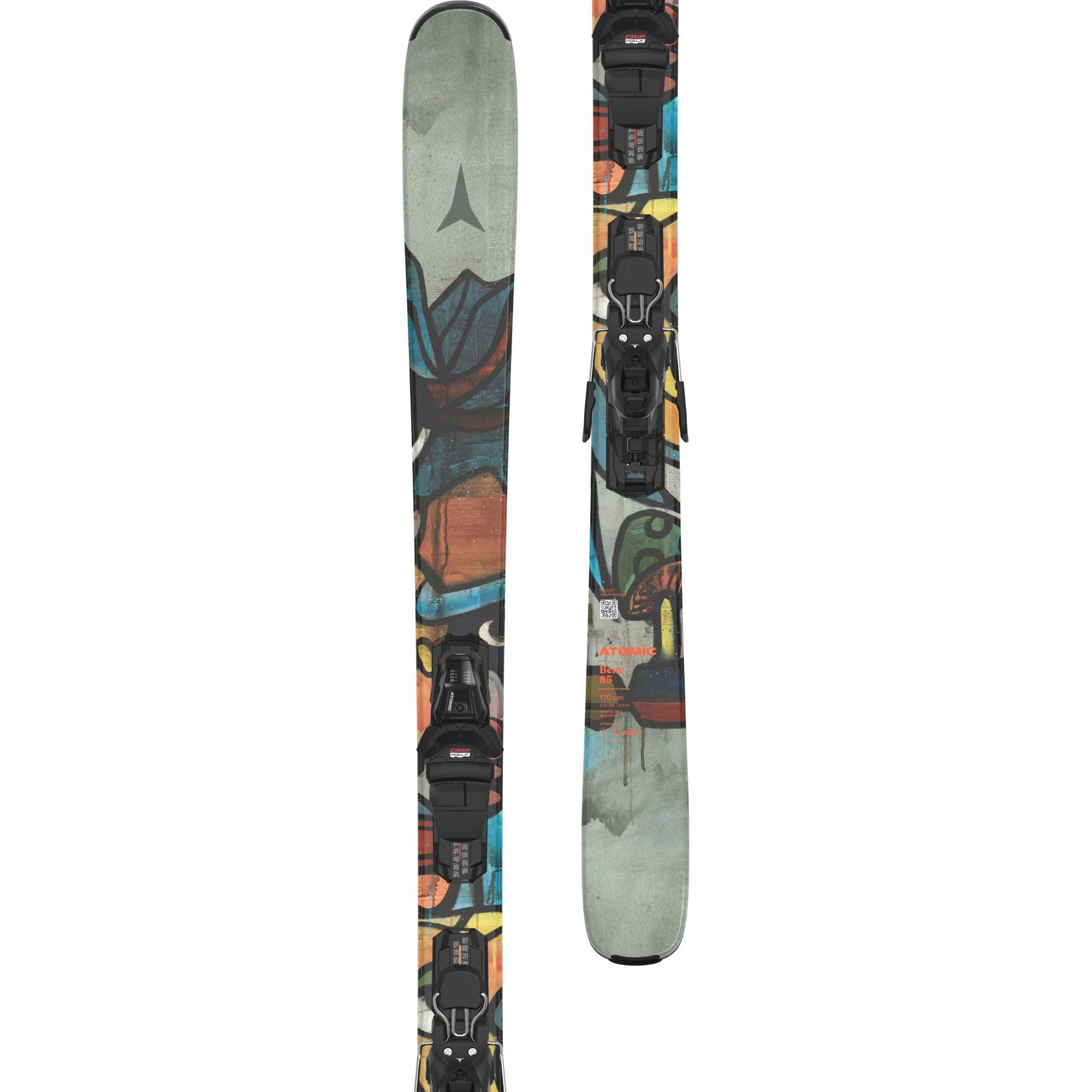 atomic bent 85 164cm ＋marker griffon13 Atomic Bent Chetler 120 176cm Skis 2024 w/ Marker Griffon 13 ID