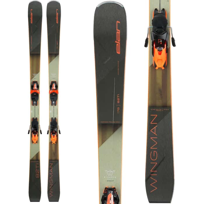 Elan Men's Wingman 82 TI Skis w/ ELX 11.0 Bindings - Sun & Ski Sports