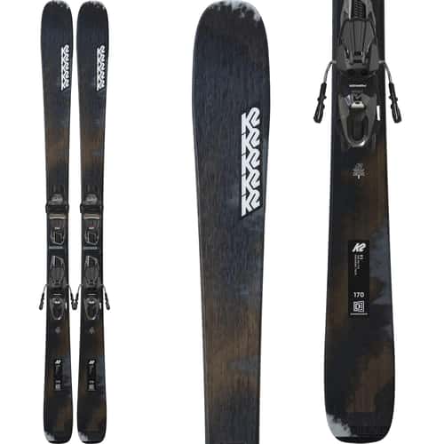 K2 Skis Men's Mindbender 85 Skis with Squire 10 Quikclik Bindings '25 alt image view 1