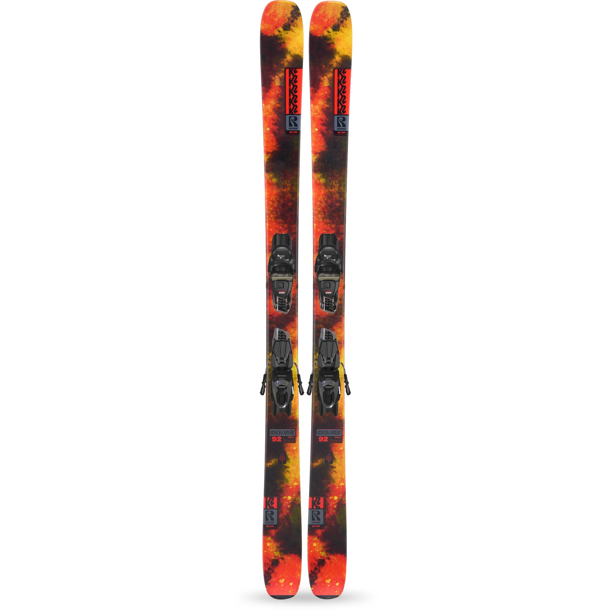 未使用 K2 RECKONER 92 ビンディング付 パウダー ツリーラン　BC K2 Men's Reckoner 92 Skis w/ M3 11 Bindings '27 - Sun & Ski Sports