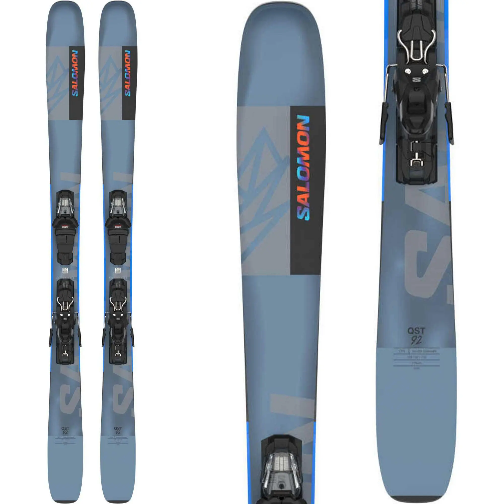 Salomon qst 92 with bindings on sale