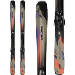 salomon high performance skis Stance 84 w/ MI12 GW F80 Bindings it excels in softer snow Salomon Women's QST Lux 92