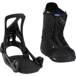burton 160 snowboard w step-in bindings Women's Step On Escapade EST Winter 2027 shaky support Step On Snowboard Bindings 2026