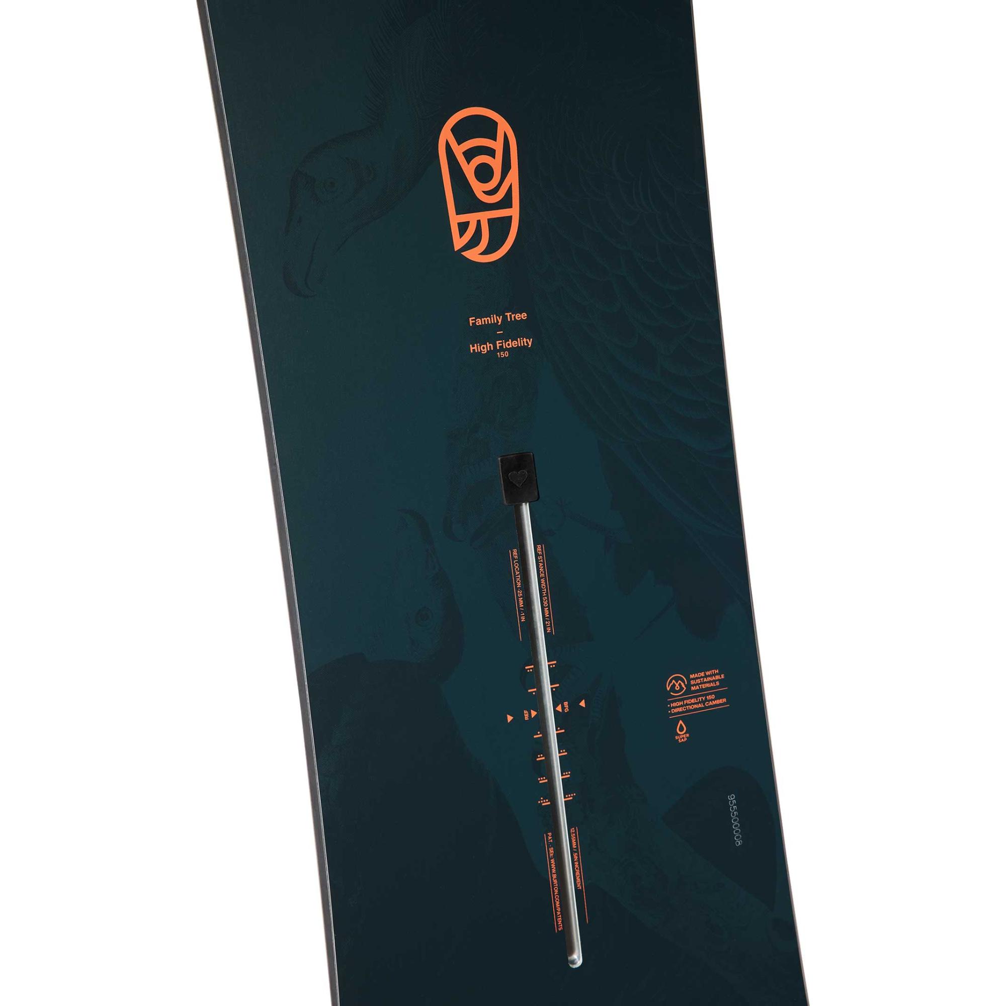 Burton Men's Family Tree High Fidelity Camber Snowboard '26 - Sun