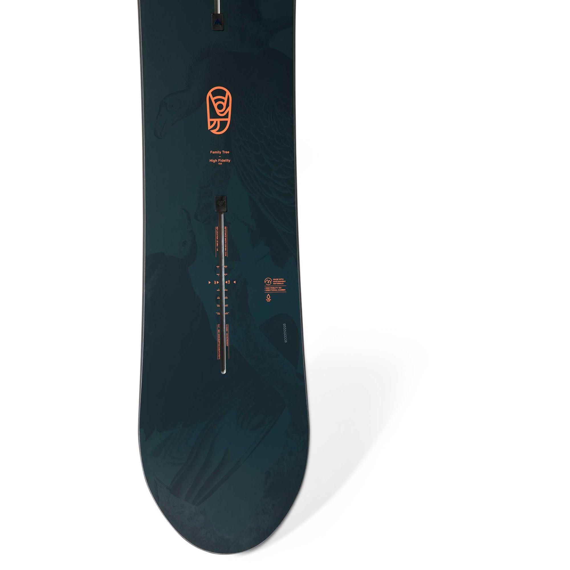 Burton Men's Family Tree High Fidelity Camber Snowboard '26 - Sun