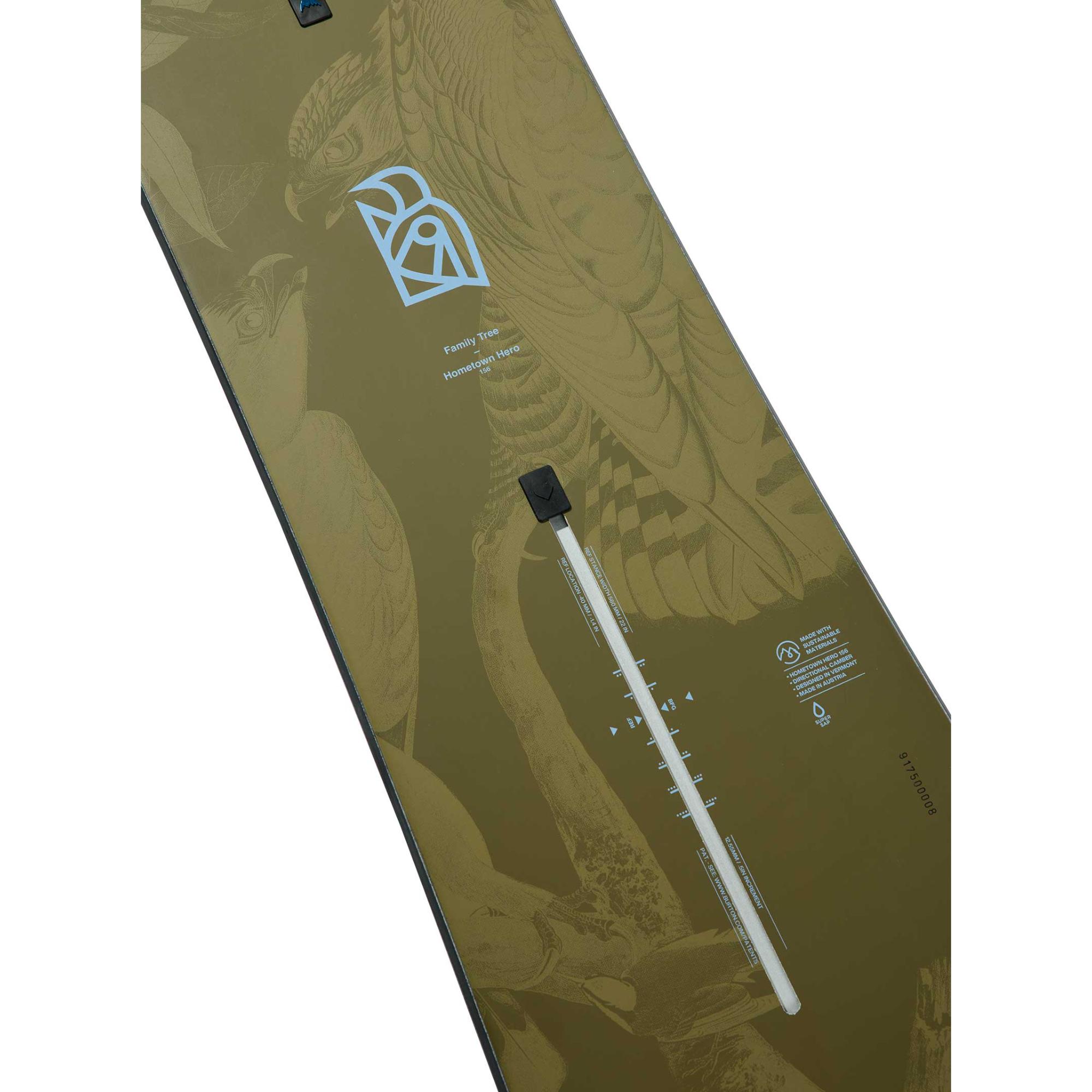 Burton Family Tree Hometown Hero Camber Snowboard '26 - Sun