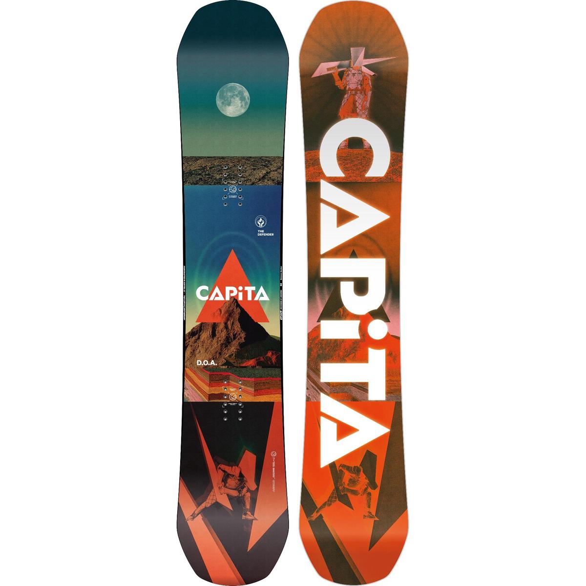 capita carving snowboard Pathfinder Camber 2024  Ski Company Stainless Steel 2 x 4 Inserts 360 HRC48 Steel Edges Full ABS1000 Sidewalls Flex Rating 5.5 (1 Soft Capita Jess Kimura Mini Snowboard
