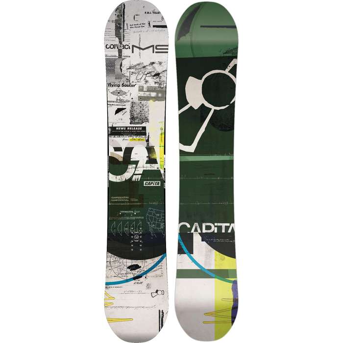 capita 158cm snowboard Aeronaut Wide by Arthur Longo Men's 158 cm Directional New 2026 demanded by progressive freestyle riders through with its tried and trusted combination of Dual Core and Special Blend Fiberglass further enhanced with 2 x 30 mm Carbon Aramid Boosters. Capita Outerspace Living Snowboard 2027