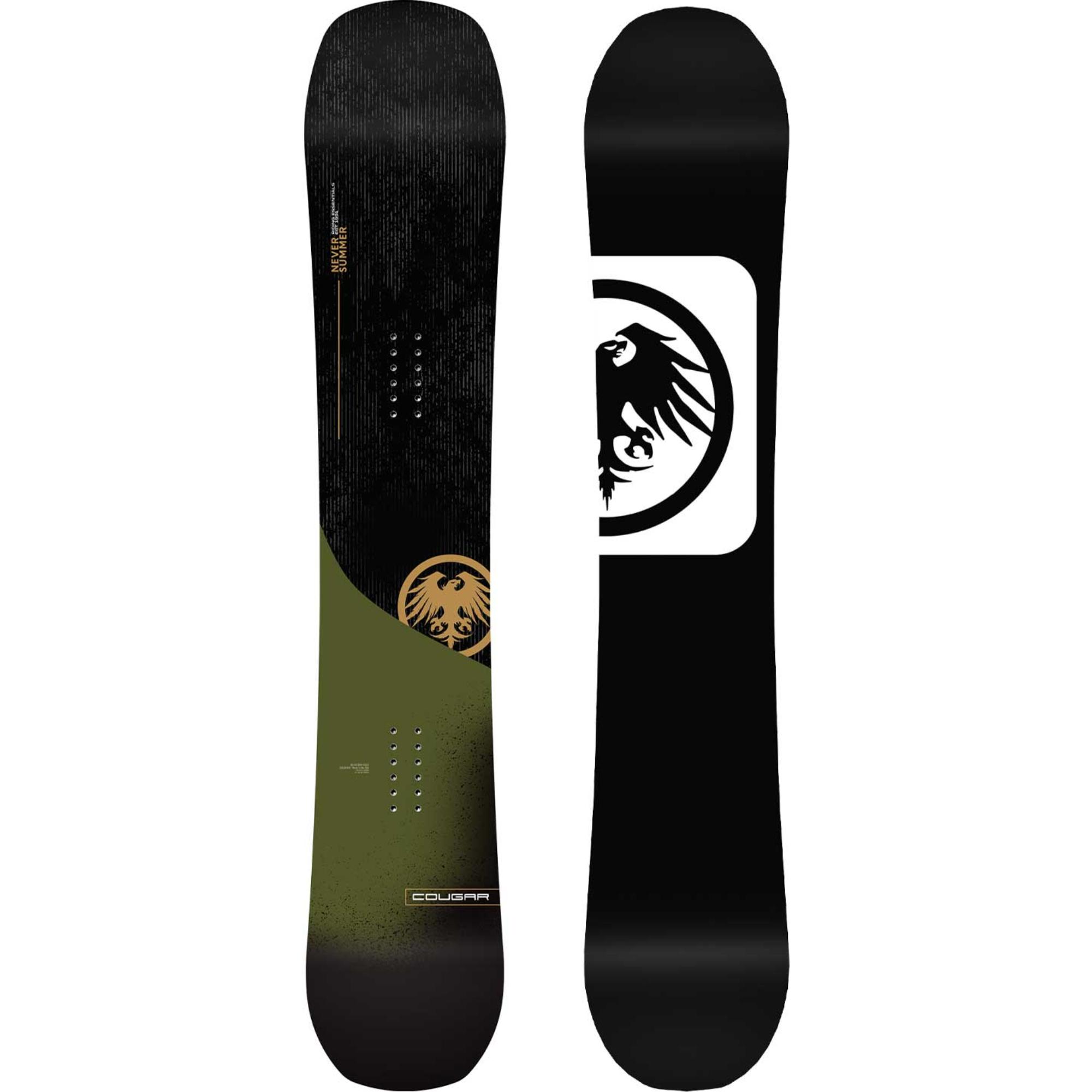 Never Summer Men's Cougar Wide Snowboard '25 - Sun & Ski Sports
