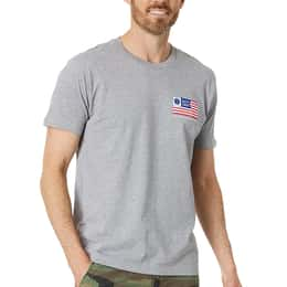 Salty Crew Men's Freedom Flag Short Sleeve T Shirt