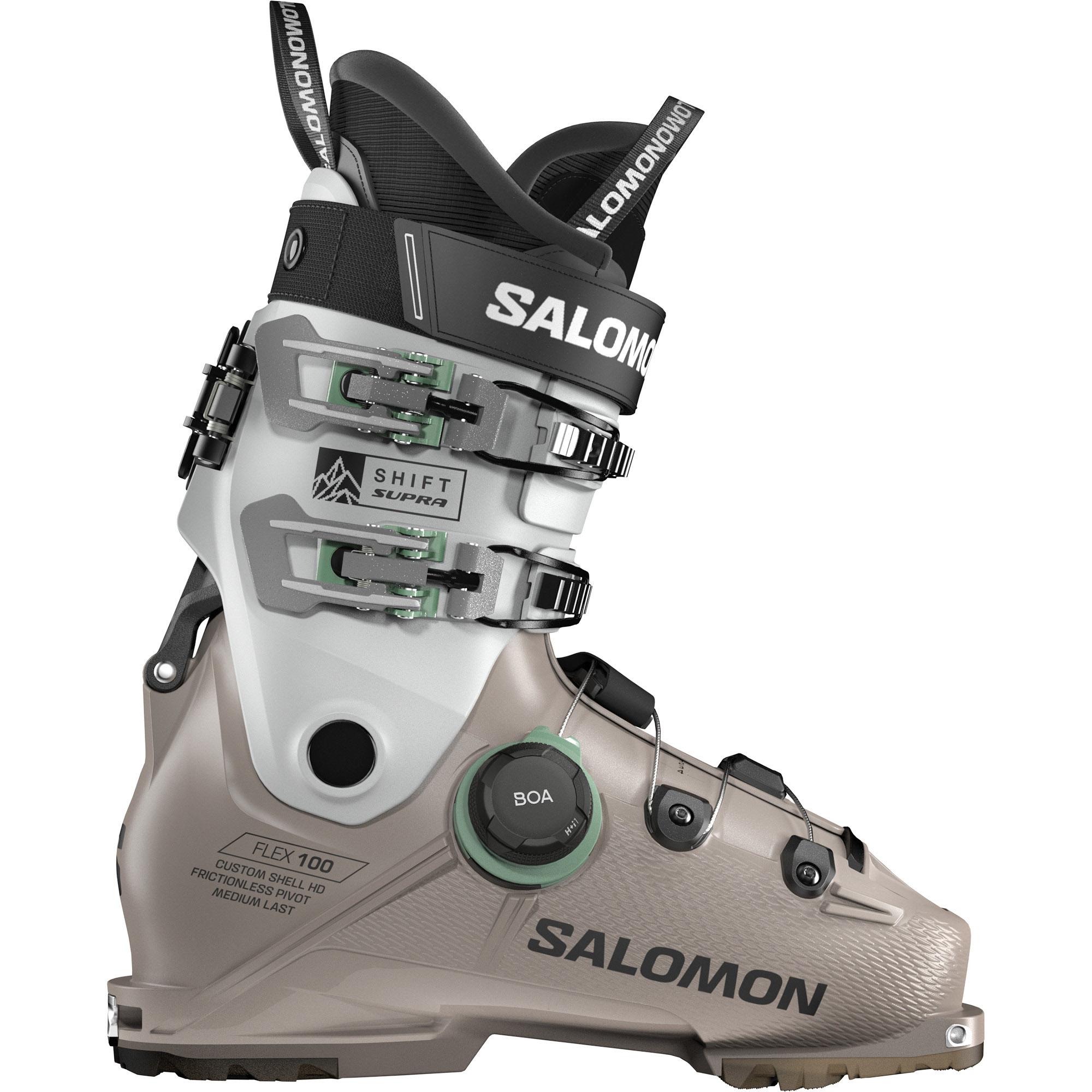 salomon hybrid ski boots S/Pro HV 120 2025 The Salomon Quest Pro 80 W is a perfect boot for strong intermediate to advanced skiers that have a medium to narrow forefoot and medium shaft of the leg Salomon Salomon Shift Supra Boa