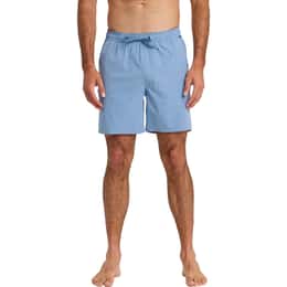 Quiksilver Men's Taxer Heather Amphibian 18 in Hybrid Shorts