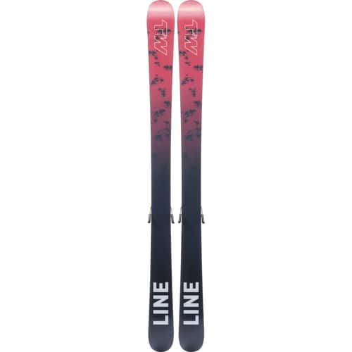 LINE Kids' Wallisch Shorty Skis with 7.0 Bindings alt image view 2