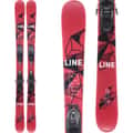 LINE Kids' Wallisch Shorty Skis with 7.0 Bindings alt image view 1