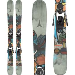 Ski Atomic Performer Fiber 159 Cm Avec Fixations Atomic 10 - Noir/Blanc - Ancien Ski De Location