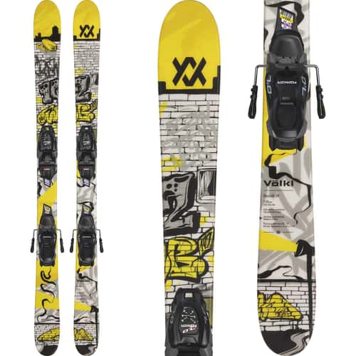 Volkl Kids' Revolt Junior Urban Skis with Vmotion 7.0 Bidings '25 alt image view 1
