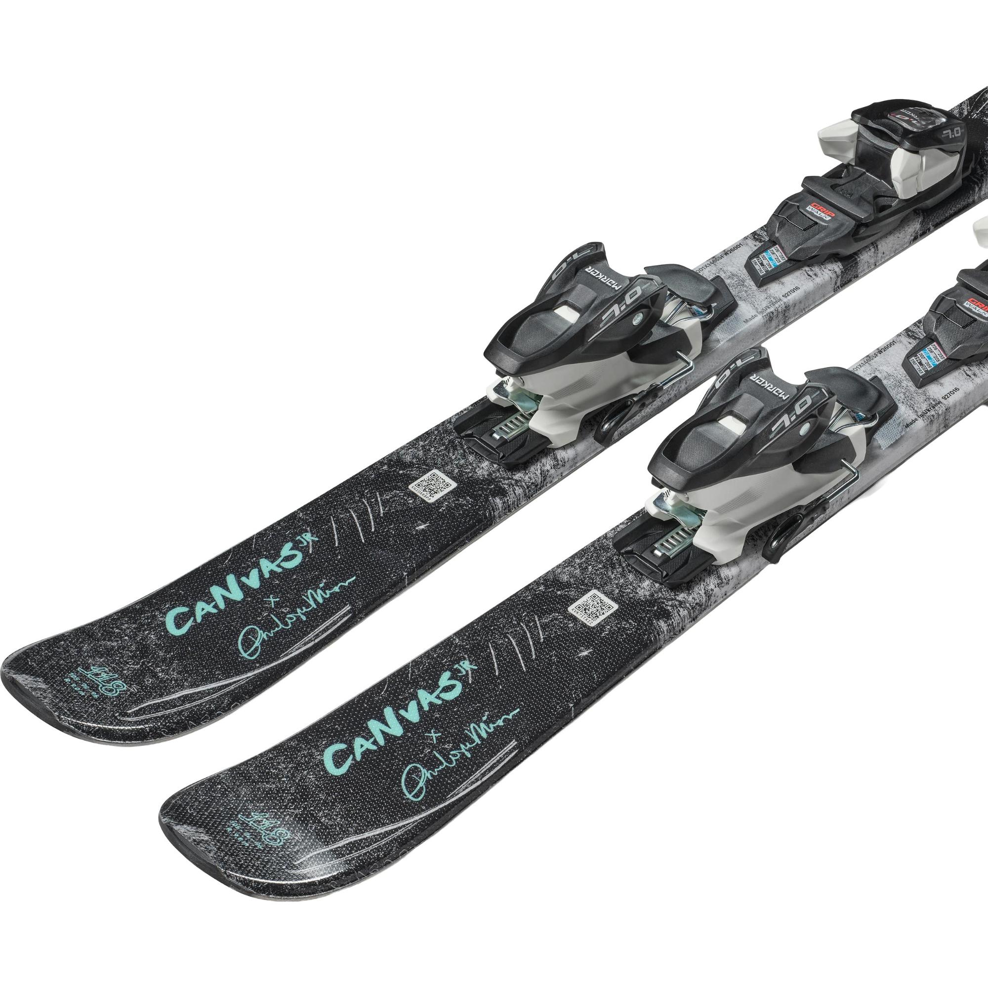 Blizzard Kids' Canvas Jr. Skis w/ FDT 4.5 Bindings '27 - Sun & Ski
