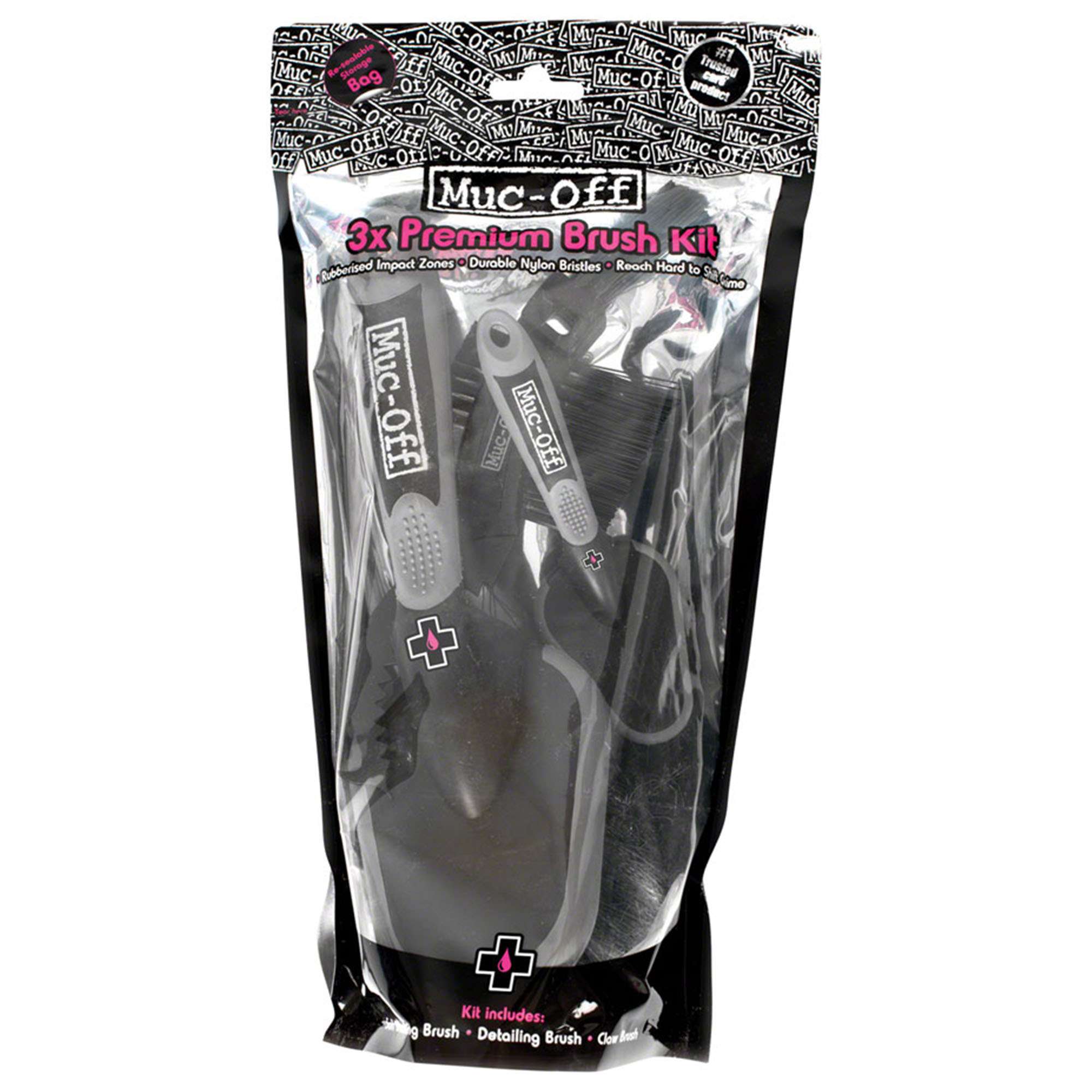 Muc-Off Three Brush Set
